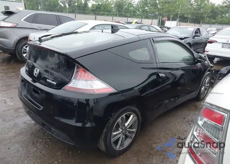 2013 Honda Cr-Z Ex from USA, damaged, VIN JHMZF1D67DS002847